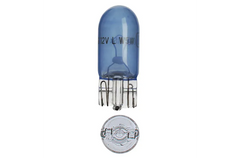 12V 5W W2.1 X 9.5D W5W ARCTIC BLUE WEDGE PREMIUM GLOBES (Blister pack of 2)
