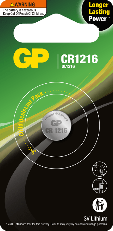 GP Batteries CR1216C1