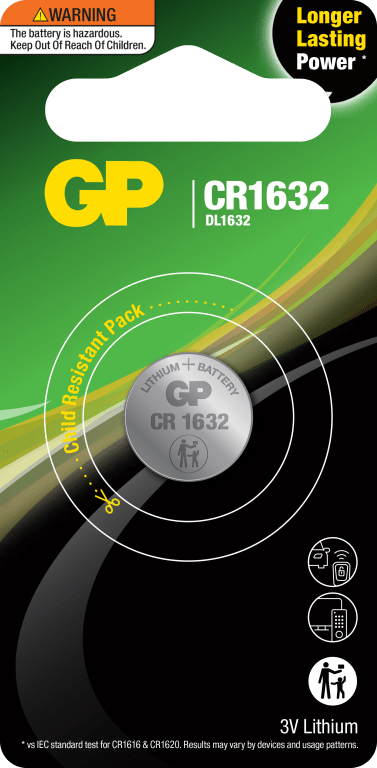 GP Batteries CR1632C1