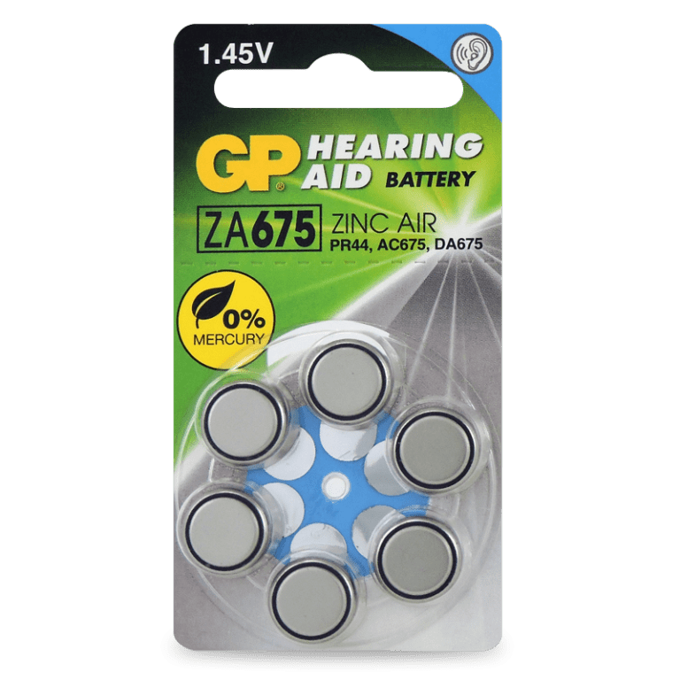 GP Batteries ZA675 - D6