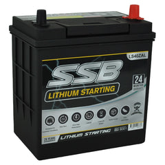 SSB Lithium Starting Car Battery - LS40ZAL