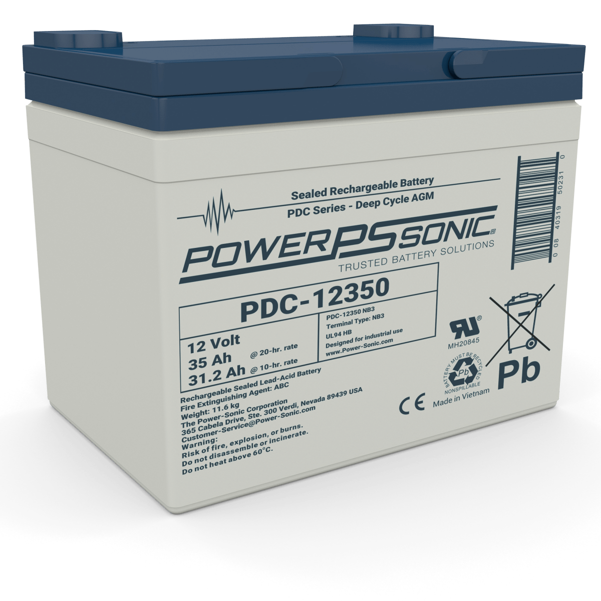 PowerSonic PDC - 12350