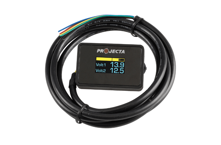 Projecta Projecta DBM100 – 12/24V Dual Battery Voltage Meter – Battery Brothers