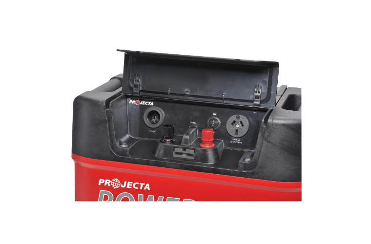 Projecta 12V Portable Power-Hub PH125 – 300W Inverter & Gauge – Battery ...